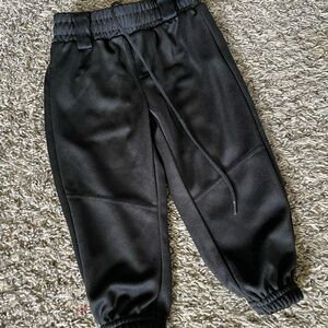 Sz 2t toddler black baseball knickers